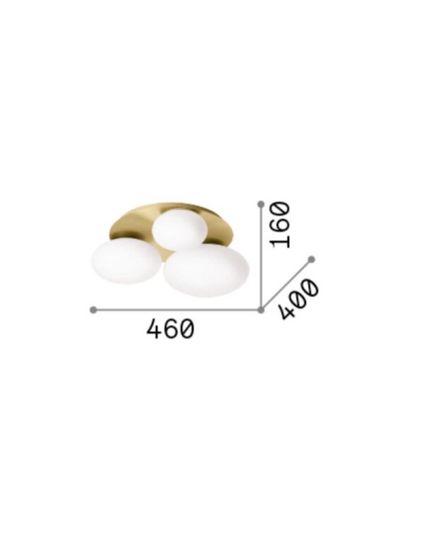 NINFEA PL3 OTTONE - 1-ID293660