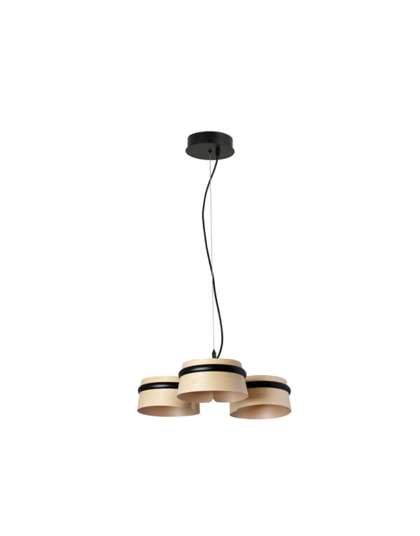 LOOP ASH PENDANT LAMP 3x6W 2700K - 1-FR29397