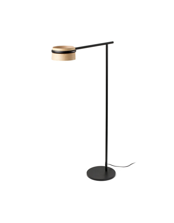 LOOP ASH WOOD FLOOR LAMP LED 6W 2700K - 1-FR29399
