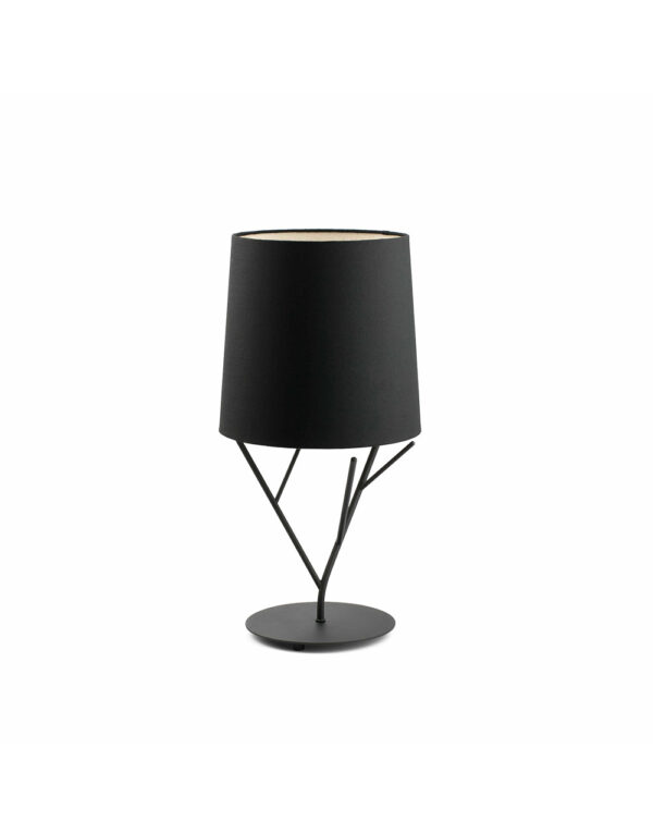 TREE BLACK TABLE LAMP 1 X E27 60W - 1-FR29866
