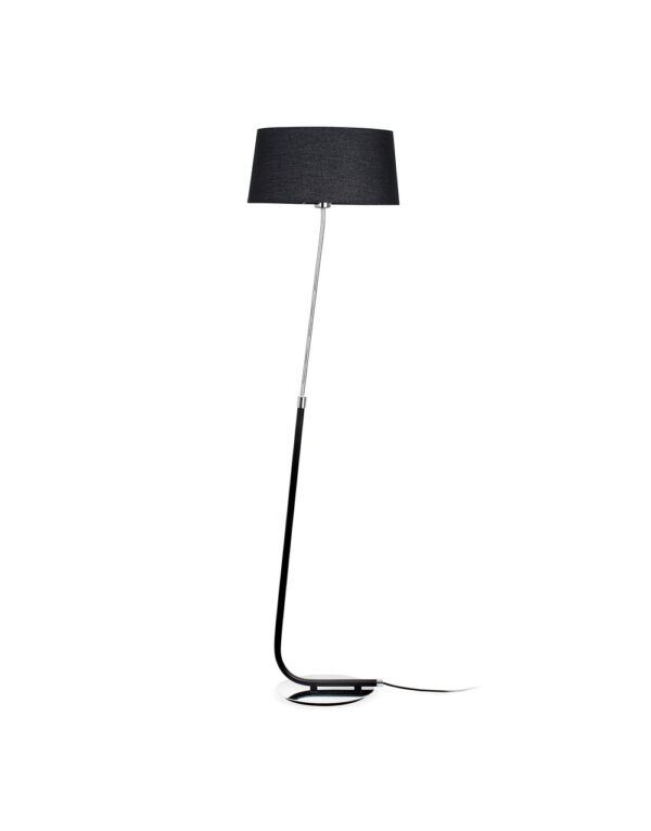 HOTEL BLACK FLOOR LAMP 1 X E27 60W - 1-FR29948