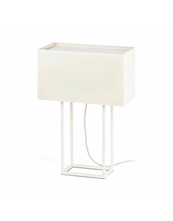 VESPER WHITE TABLE LAMP 2 X E27 20W - 1-FR29984