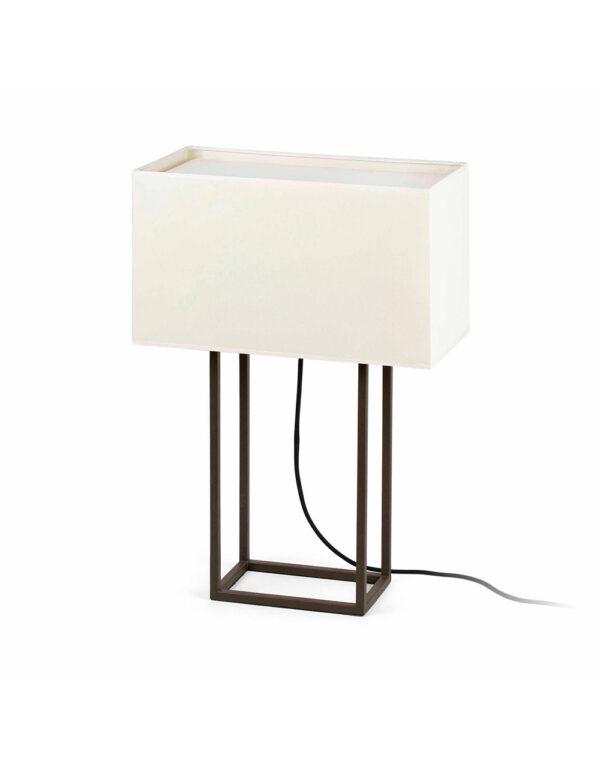 VESPER BROWN TABLE LAMP 2 X E27 20W - 1-FR29985