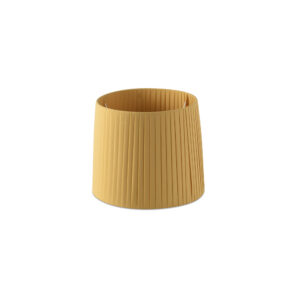 RIBBONED SHADE E27 o250*200*o200 YELLOW - 1-FR2P0626