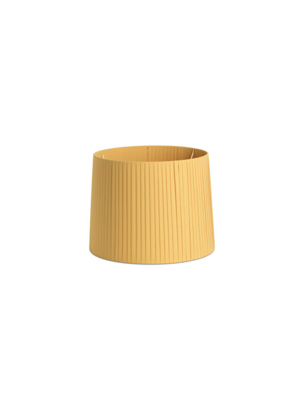 RIBBONED SHADE E27 o400*300*o360 YELLOW - 1-FR2P0636
