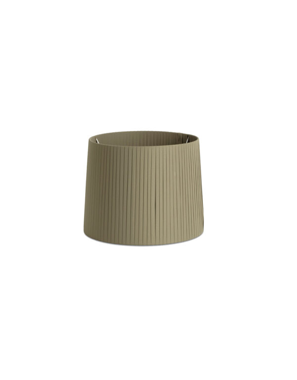 RIBBONED SHADE E27 o400*300*o360 GREEN - 1-FR2P0637
