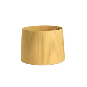 RIBBONED SHADE E27 o500*350*o450 YELLOW+ DIFFUSER - 1-FR2P0646
