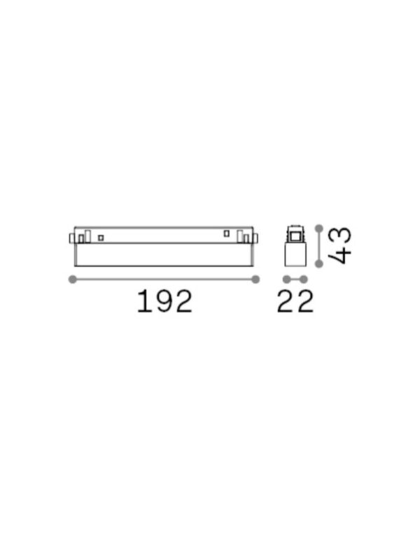EGO ACCENT 07W 3000K 1-10V WH - 1-ID303505