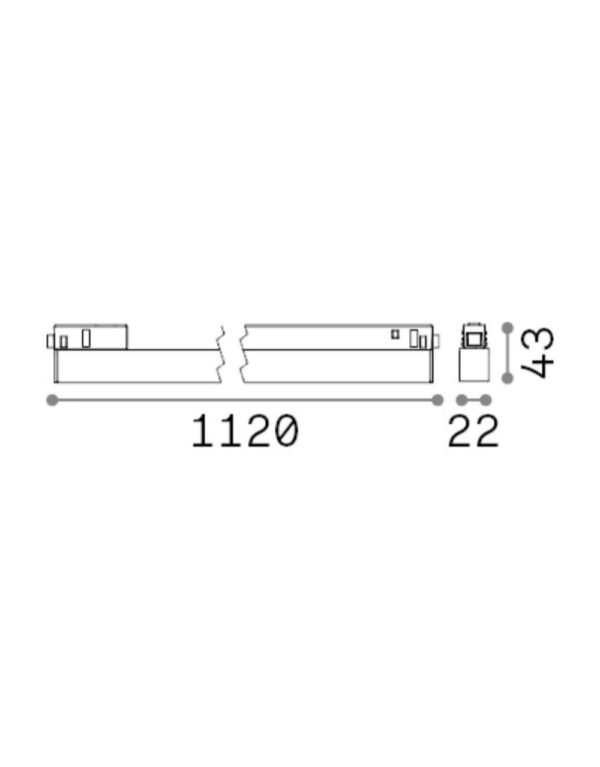 EGO WIDE 26W 3000K 1-10V WH - 1-ID303833