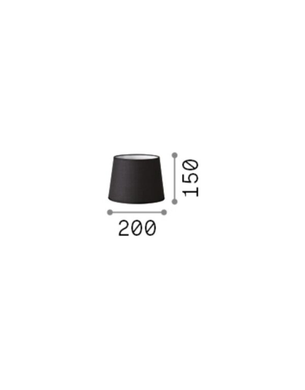 SET UP PARALUME CONO D20 TORTORA - 1-ID304113