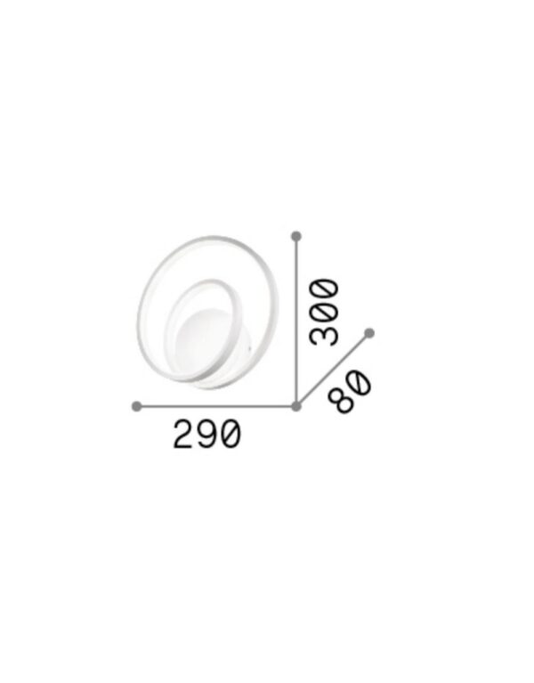 OZ AP DALI BIANCO 3000K - 1-ID304489