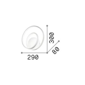 OZ AP DALI NERO 3000K - 1-ID304496