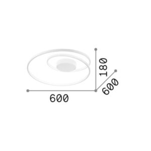 OZ PL DALI NERO 3000K - 1-ID304526