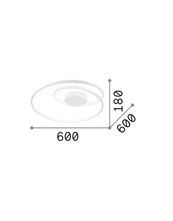 OZ PL DALI NERO 3000K - 1-ID304526
