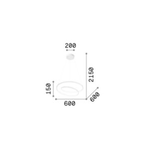 OZ SP D60 DALI BIANCO 3000K - 1-ID304540