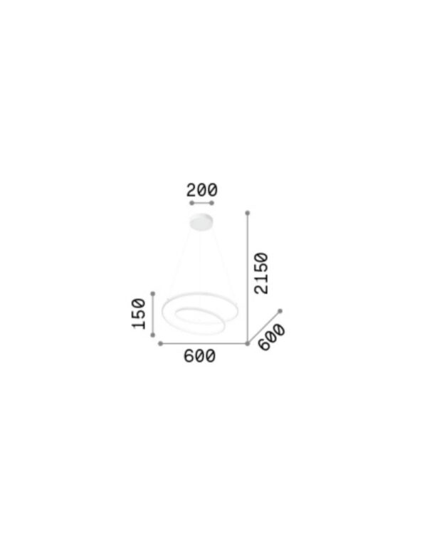 OZ SP D60 DALI OTTONE 3000K - 1-ID304564