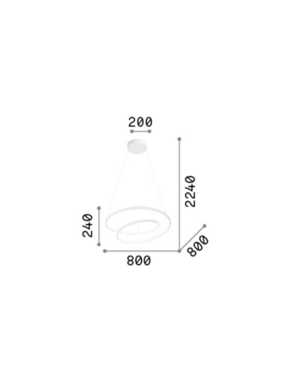 OZ SP D80 DALI OTTONE 3000K - 1-ID304595