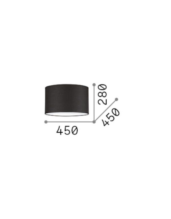 SET UP PARALUME CILINDRO D45 TORTORA - 1-ID304625