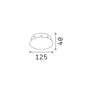 ROSONE MAGNETICO 6 LUCI OTTONE - 1-ID307084