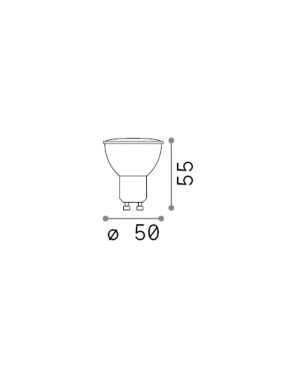 GU10 05W 380Lm 2700K CRI95 - 1-ID307619