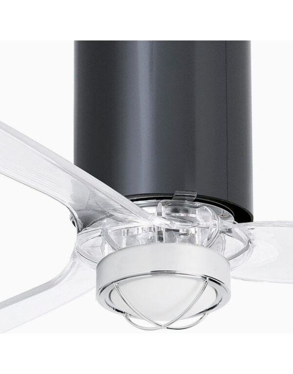TUBE FAN O1280 MM SHINY BLACK 3 BLADES 17W 3000K - 1-FR32035-10