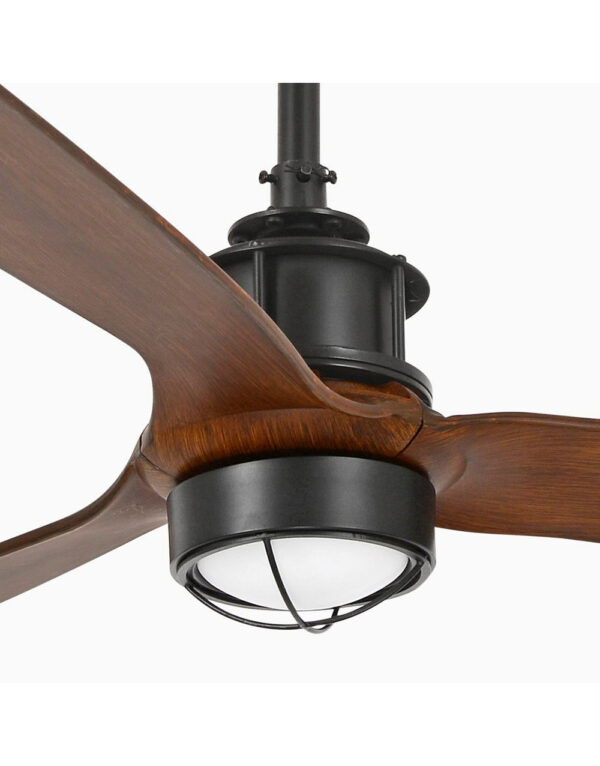 JUST FAN O1280 MM BLACK WOOD BLADES OSC 17W 3000K - 1-FR33395-10