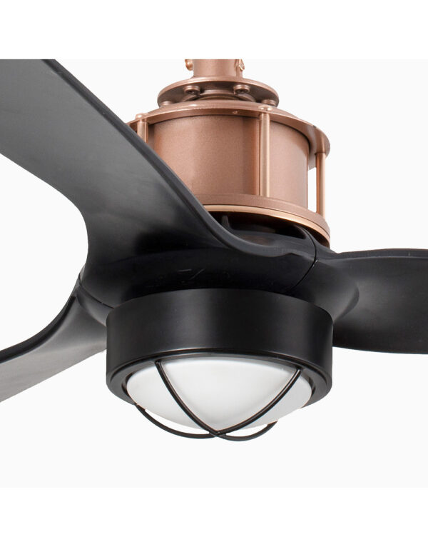 JUST FAN O1280mm COPPER 3 B. BLACK 17W 3000K - 1-FR33418-10