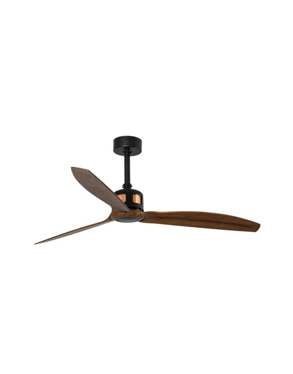 COPPER FAN O1280 MM BLACK 3 B. DARK WOOD - 1-FR33451