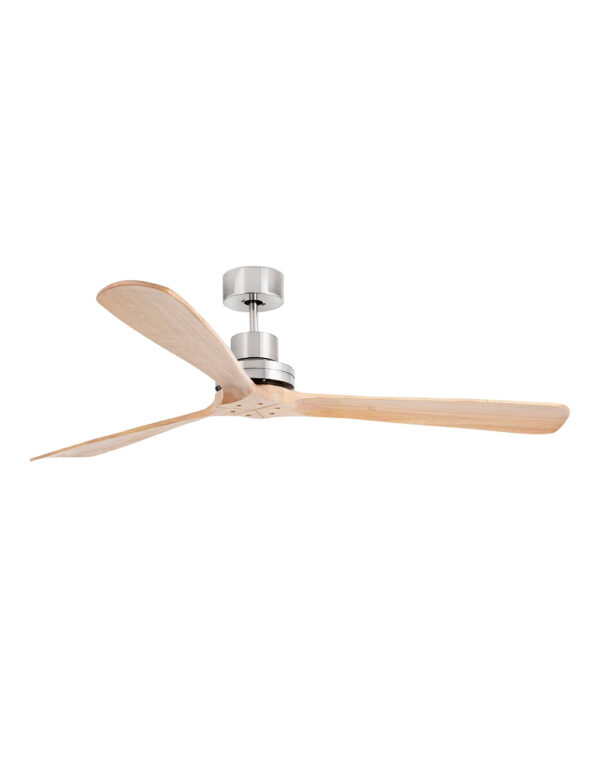 LANTAU-G MATT NICKEL/PINE CEILING FAN - 1-FR33504DC