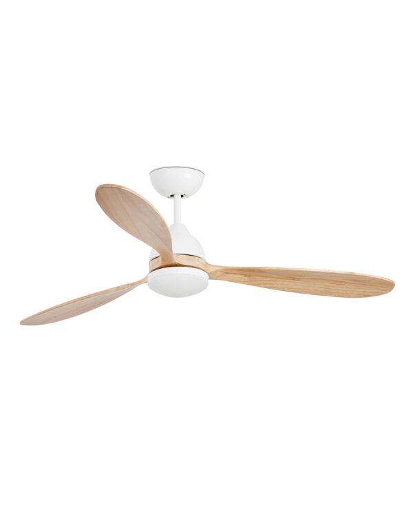 POROS O1320mm WHITE 3 BLADES 19W LED 3000K - 1-FR33524