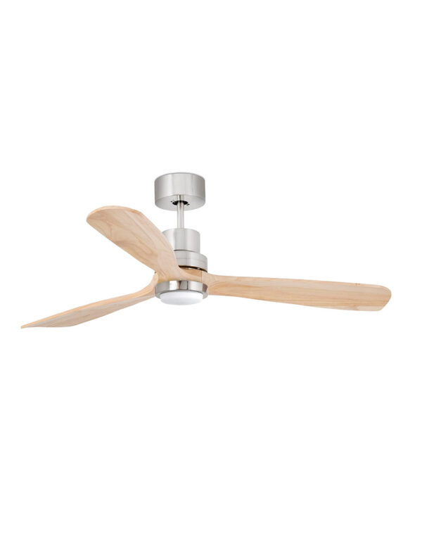 LANTAU O 1320 MATT NICKEL 3 BLADES 15W 3000K - 1-FR33560DC