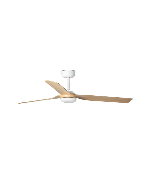 PUNT O1300MM WHITE 3 BLADES LIGHT WOOD S/R - 1-FR33816WP