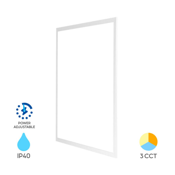 Φωτιστικό Πάνελ LED RC 40W 3CCT 60x60 Λευκό - BP27-46680