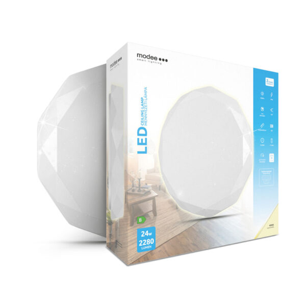Πλαφονιέρα led 24w 2280lm 4000k Ø33 (starligth) - ML-CLS4000K24W-D104