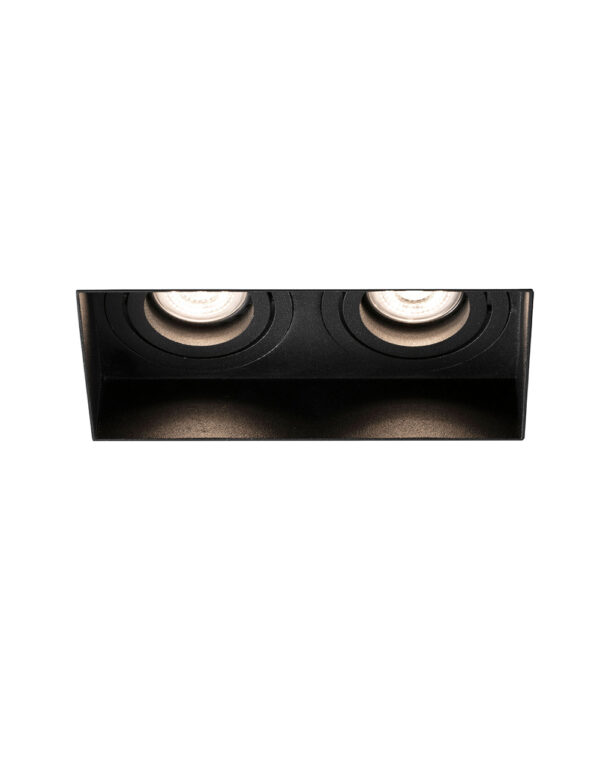 HYDE BLACK SQUARE ORIENT. W/F 2L GU10 - 1-FR40123