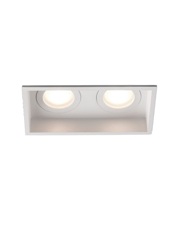 HYDE WHITE SQUARE 2L GU10 - 1-FR40124
