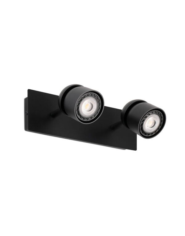 COCO WALL LAMP BLACK 2xGU10 - 1-FR40665