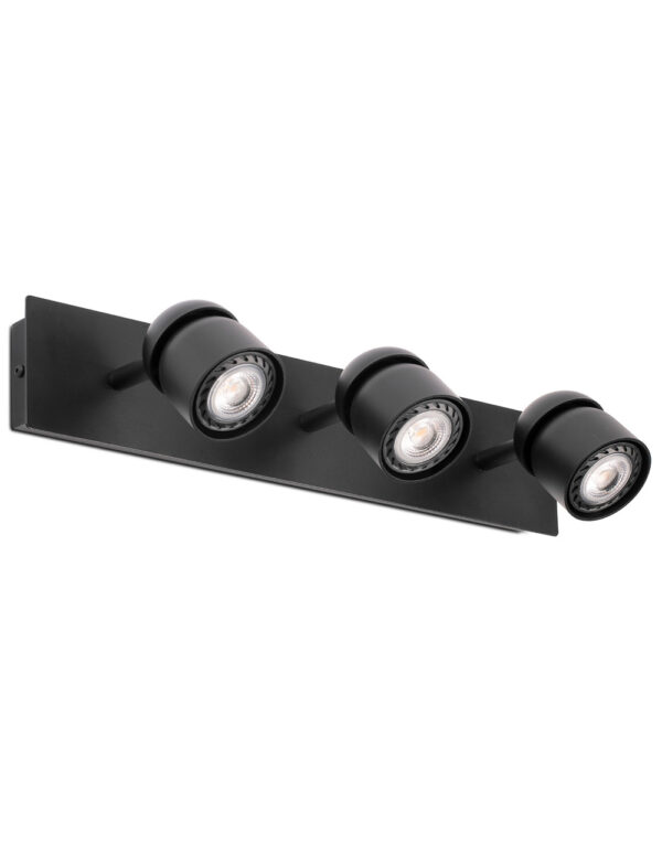 COCO WALL LAMP BLACK 3xGU10 - 1-FR40667