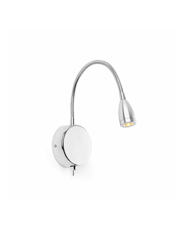 LOKE CHROME READER LED 3W 3000K - 1-FR40994