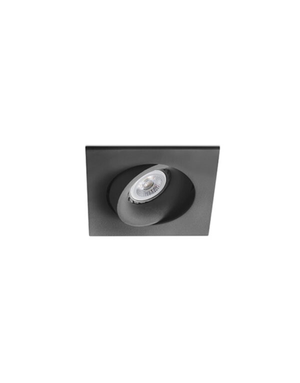 ARGON ADJUSTABLE BLACK RECESSED LAMP GU10 - 1-FR43412