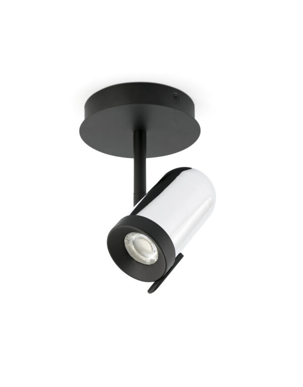 ORLEANS CHROME CEILING LAMP 1L - 1-FR43531