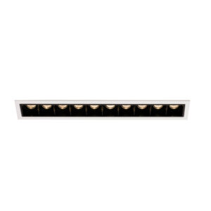 TROOP RECESSED BK-BK 10X2W 48° 4000K CRI90 - 1-FR43703940422