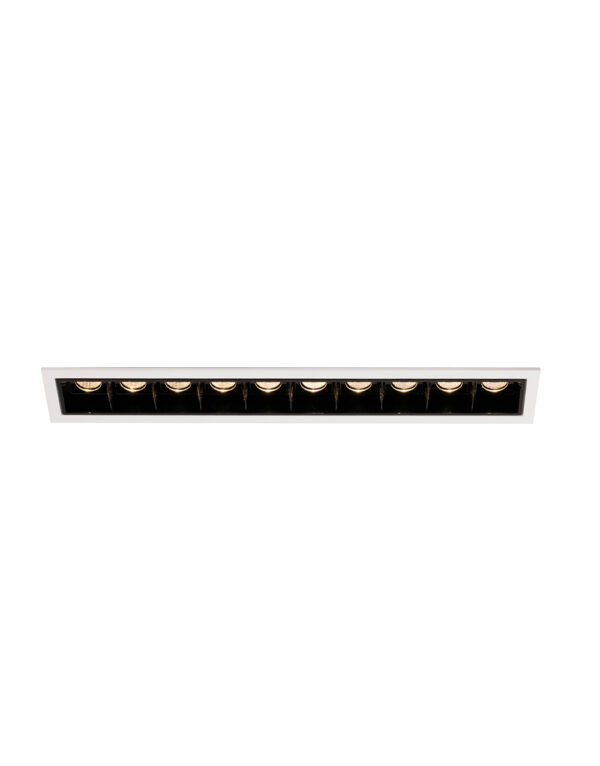 TROOP RECESSED BK-BK 10X2W 48° 4000K CRI90 - 1-FR43703940422