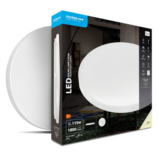 Πλαφονιέρα led 18w 1800lm 4000k Ø33 - ML-CLS4000K18W-B106