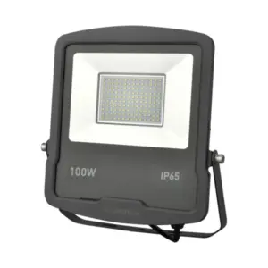 BRY-FLOOD-SL-100W-GRY-4000K-IP65-LED FLOODLIGHT - BT61-09112