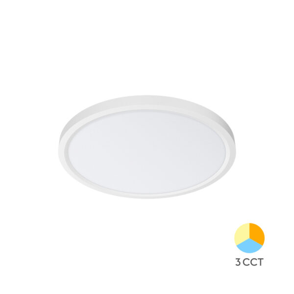 Πλαφονιέρα "Jade" slim 26W CCT Ø30 - BP07-00380