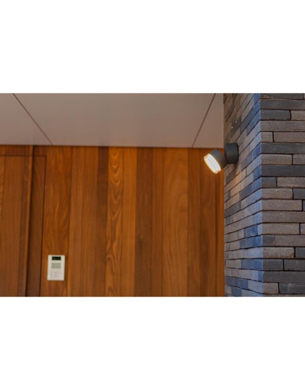 DROPSI Wall Dark Grey 2700K - 6500K + RGB Connected Light LUTEC connect - 1-T5010901118