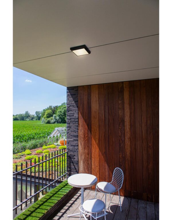 HELENA Wall & Ceiling Dark Grey 4000K (Cool White) Architectural Modern Bulkhead & Ceiling - 1-T5102101118