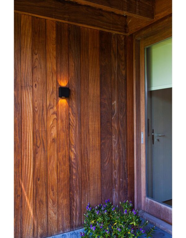 GEMINI BEAMS Wall Up & Down Matt Black 3000K (Warm White) Architectural Modern Beam patterns - 1-T5104003012