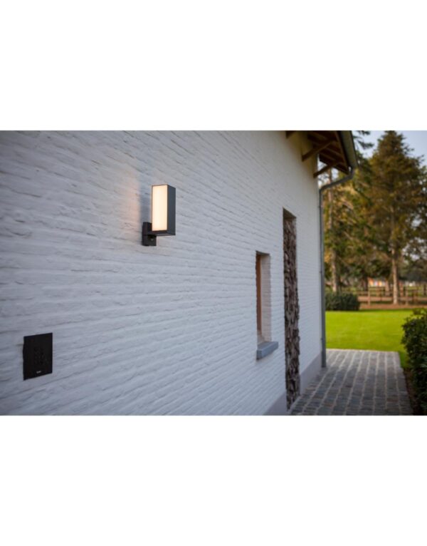 CUBA Wall PIR  Dark Grey 3000K (Warm White) Architectural Modern Moveable Head - 1-T5193811118